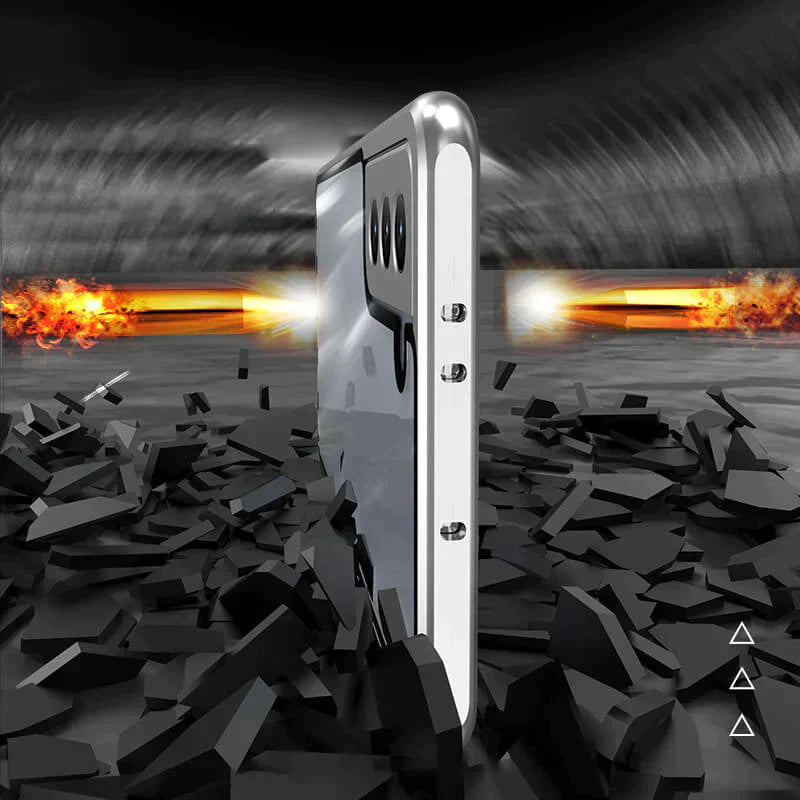 (🔥2022 Venta caliente🔥)Funda magnética de doble hebilla para Samsung-4