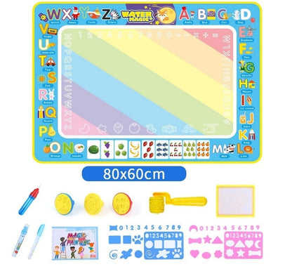 49% OFF🎁Agua Doodle Mat ,Aqua Pintura Dibujo Mat Mess Free Aprendizaje Toy Mat