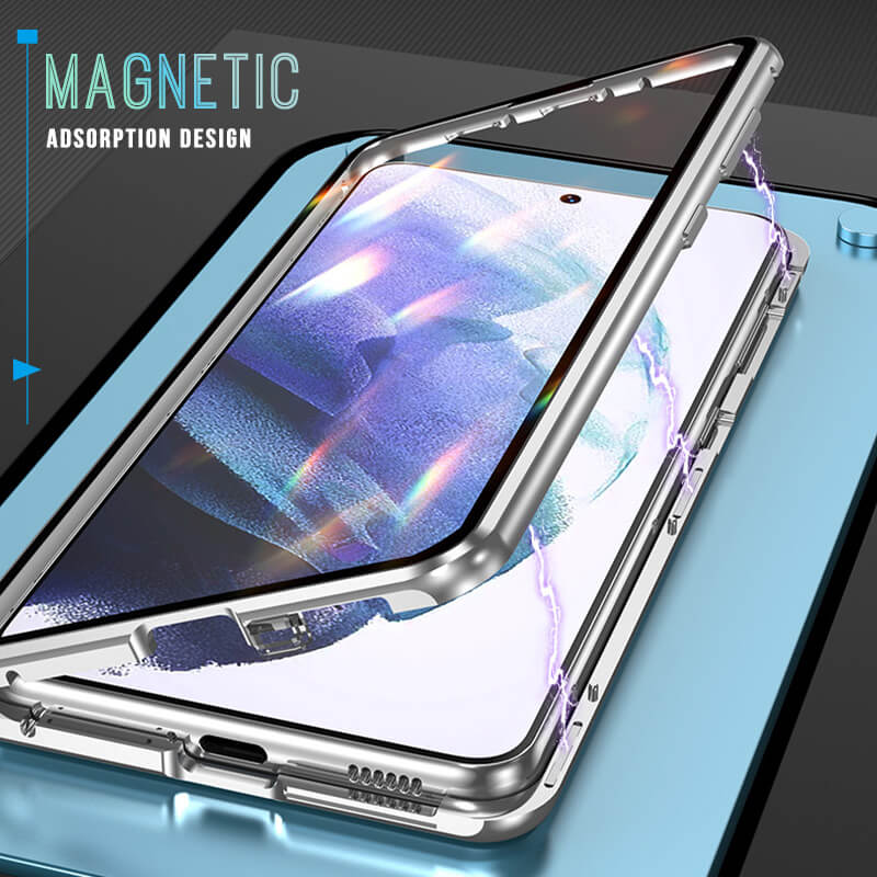 (🔥2022 Venta caliente🔥)Funda magnética de doble hebilla para Samsung-3