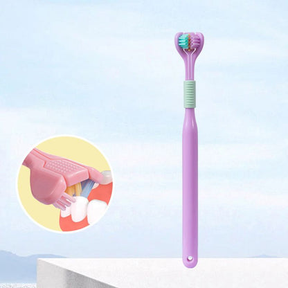 🔥Compra 1 y llévate 1 gratis🔥V-shaped Three-sided Toothbrush with Soft Bristles