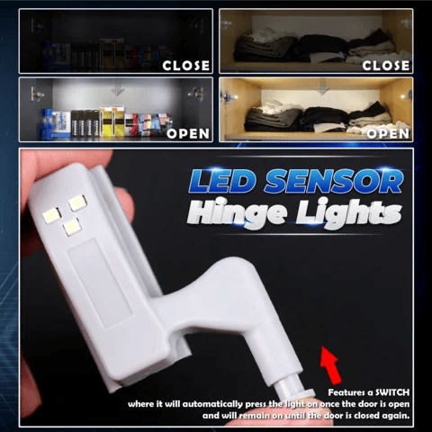 Luz LED para gabinete con sensor táctil inteligente